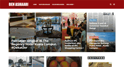Desktop Screenshot of benashaari.com