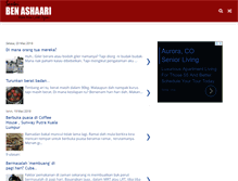 Tablet Screenshot of benashaari.com